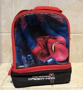 The Amazing Spiderman Escuela Aislada Doble Fiambrera Bolsa Termo Snack Comida - Imagen 1 de 7