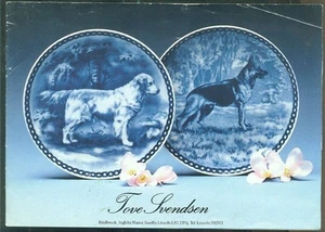 TOVE SVENDSEN DÄNISCHE BLAUE PLATTEN KATALOGE 1981/2 & SPÄTER HUNDE, KATZEN, TASSEN, ETC. - Bild 1 von 9