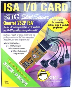 Io1864 - isa i/o card quartet 2s2p isa - Picture 1 of 9