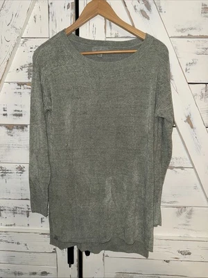 BAREFOOT DREAMS Cozychic Ultra Lite Tunic Pullover Pale Sage Green Plush Size S - Image 1 of 4