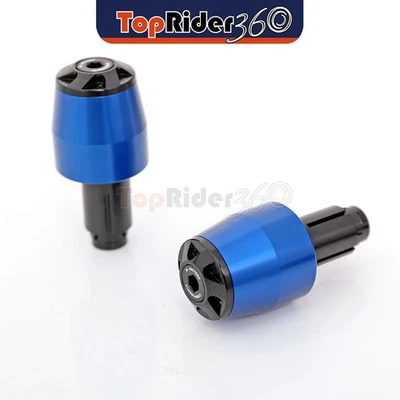 BLUE CNC Bar End Sliders BE2J For Suzuki SFV 650 Gladius 09-17 16 15 14 13 12 — 第 1/4 张图片