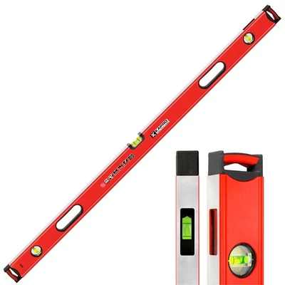 Kapro 98541X Apollo HeavyDuty Professional Box Level Features Magnified 48 Inch - Image 1 of 4