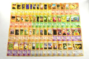 Pokemon card LOT 60 Old Back Non holo Japanese Lt. Surge's Pikachu Raichu etc... - Picture 1 of 24