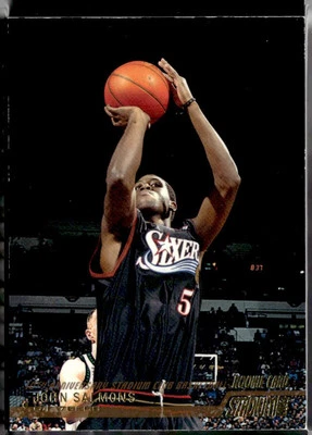 Stadium Club #125 John Salmons 2002-03 décimo aniversario paralelo #/1000 novato Foto 1 de 2