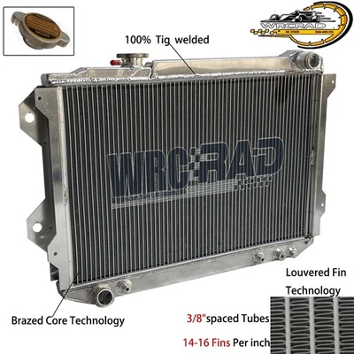 Radiator Fit Mazda B2600 & B2600i Pickup Truck 2.6L 1989 1990 1991 1992 1993 - Image 1 of 4