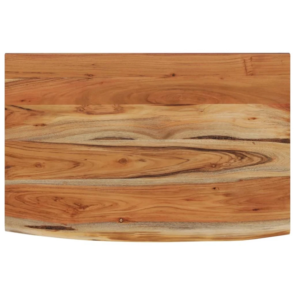 Wall Shelf Natural Wood Solid acacia wood 19.7 in x 11.8 in vidaXL - Image 1 of 1