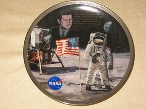 "The Eagle Has Landed" 1993 Bradford  Collector Plate #84-B10-7.1 - Picture 1 of 4