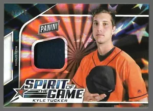 Kyle Tucker 2019 Father's Day Spirit of the Game Rainbow Spokes Jersey #KT /10  - Picture 1 of 4