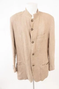 EMPORIO ARMANI Herren Sakko Jackett Gr. 102 Leinen - Bild 1 von 10