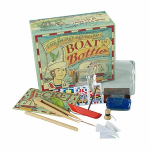 Authentic Models Geschenkset Boat in a Bottle Kit, Flaschenboot, Materialmix