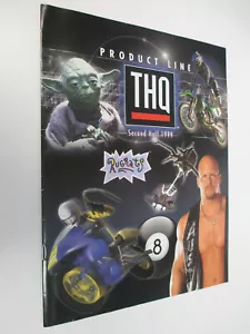 THQ Product Brochure Game Catalog Literature - Promo E3 1999 Playstation N64 - Picture 1 of 5