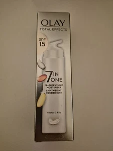 Olay Total Effects 7 in One Featherweight Moisturiser with SPF15, 50ml NEW - Picture 1 of 1