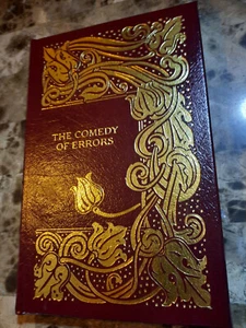THE COMEDY OF ERRORS William Shakespeare - Easton Press Leather RARE FIND MINT - Picture 1 of 7