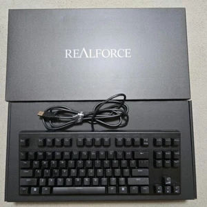 Topre REALFORCE GX1 X1UD11 45g Gaming Keyboard Wired English Layout Black - Picture 1 of 3