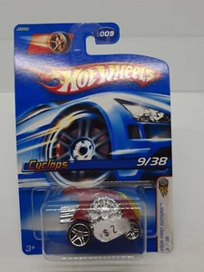 Hot Wheels 2006 First Editions 9/38 Cyclops Red Mattel J3250 New On Blue Card  - Picture 1 of 10