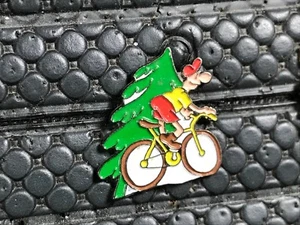 pin's pin BADGE VELO BICI BIKE SAPIN ARBRE - Imagen 1 de 1