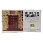 The House Of Miniatures Vintage Dollhouse Wooden Chest Of Drawers Kit 1:12 Scale