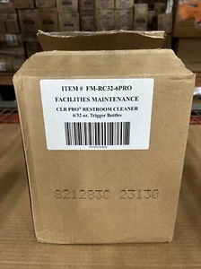 CLR PRO Multi-Surface Restroom Cleaner 32 Oz Each (6 PACK) - Picture 1 of 6