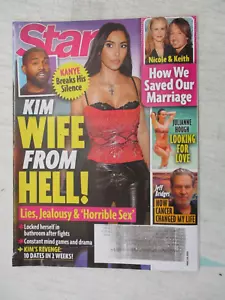 STAR MAGAZINE MAY 24, 2021 KANYE WEST SAY KIM MKARDASHIAN IS WIFE FROM HELL - Imagen 1 de 2