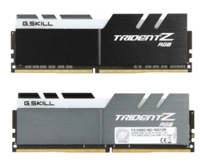 G. Skill Trident Z RGB F4-3200C16D 16 GTZRX (DDR4-3200 8GB x 2) - Foto 1 di 3