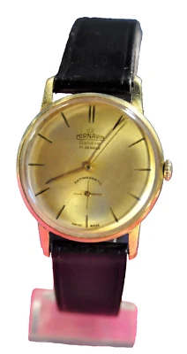 "Cornavin" ~ 17J редкая cal.Venus 180 винтажный c.1955's GP чехол швейцарские мужские наручные часы - Изображение 1 из 4