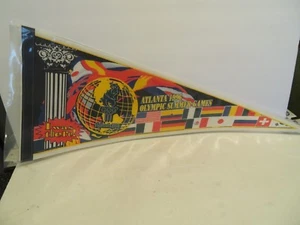 Atlanta 1996 Olympic Summer Games I Was There! Pennant 30 INCH - Picture 1 of 3