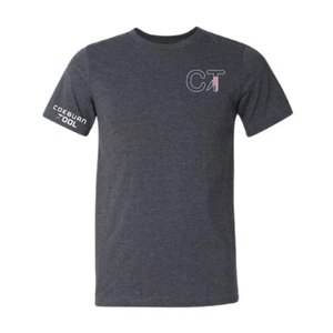 Coeburn Tool American Flag SM Logo Gray Short Sleeve Shirt w/ Solid CT Logo 2XL - Imagen 1 de 2