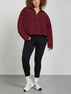 4th ARQ Phoenix Half Zip Sweatshirt Ruby Size S Orig. $50 NEW - Picture 1 of 6