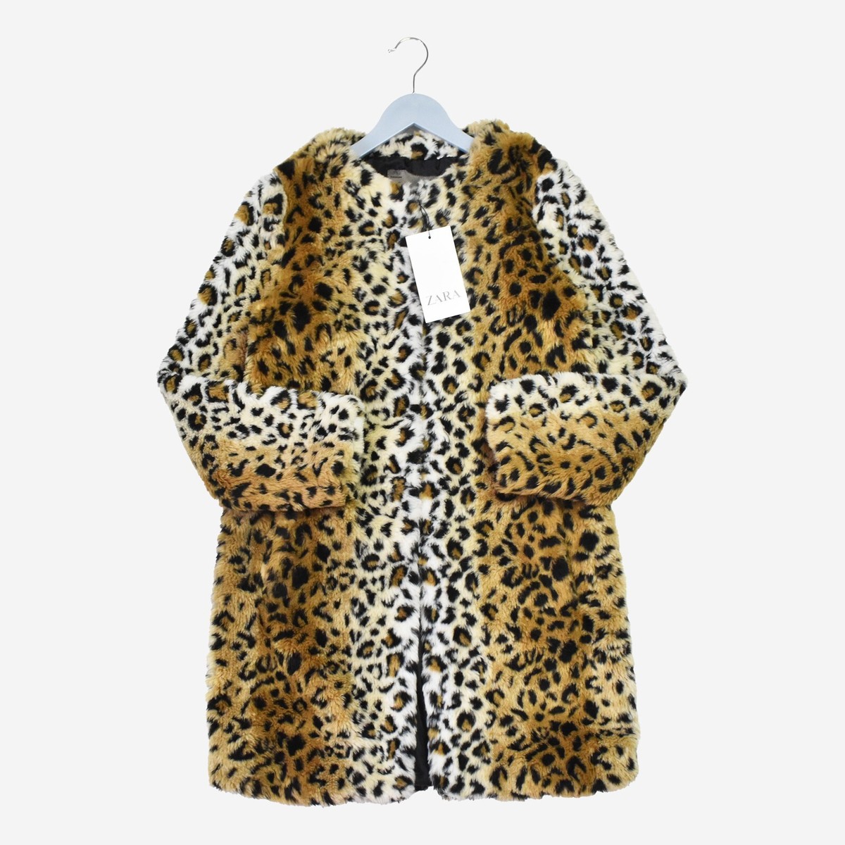 Zara Animal Print Faux Fur Outer Shell Coats, Jackets Zara Animal Print Faux Fur Outer Shell Coats, Jackets