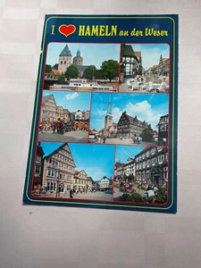 AK Postkarte Hameln an der Weser 6 Fotos / neu / ungelaufen / ca. 1996 - Bild 1 von 2