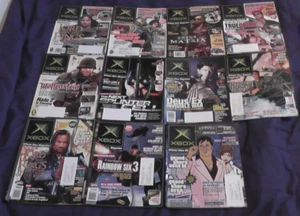 2003 official xbox magazines lot of 11 issues x box video game mags - Picture 1 of 9