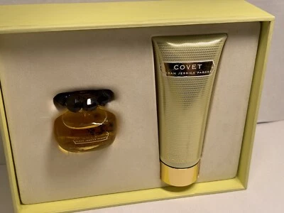 Covet Women Sarah Jessica Parker EDP Spray 1.7 oz Perfume Parfum Body Lotion Set - Image 1 of 4