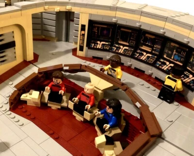 Star Trek Stickers NCC-1701 Enterprise-D Bridge, Borg, TOS & More! (Lego MOCs)