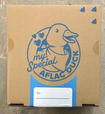 全新 My Special Aflac Duck 全新原厂密封互动玩具 儿童癌症 — 第 1/4 张图片