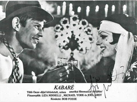Liza Minnelli Autograph on Cabaret Movie Still. CoA. 7 x 9 Cover