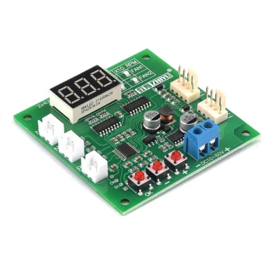 Heat Dissipation PWM 4 Wire Fan Temperature 2-Way Speed Controller Board Module - Image 1 of 4