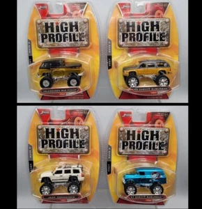 Jada High Profile 1:64 Wave 5 - 4 of 6 Piece LOT VW BUS CHEVY SUBURBAN JEEP 2007 - Picture 1 of 13