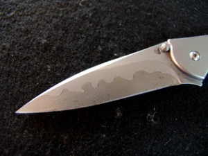 KERSHAW ONION LEEK-1660CB-COMPOSITE BLADE-RETIRED-FOLDING-LOCKING KNIFE-(B) - Picture 1 of 5