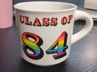 Class Of 84 Rainbow Mug Papel Made In USA Vintage Color