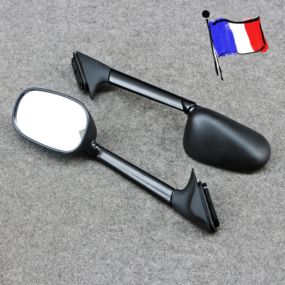 Fit For Yamaha TMAX500 XP500 2008-2011 10 Motorcycle Rearview Mirrors BLACK - Photo 1/4