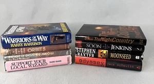 Konvolut 8 Vintage Sci-Fi Fantasy Hardcover Bücher gemischt Autoren - Bild 1 von 7