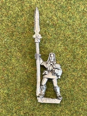 Warhammer Wood Elf Glade Guard Spearman Elves Marauder GW Metal OOP - Image 1 of 2