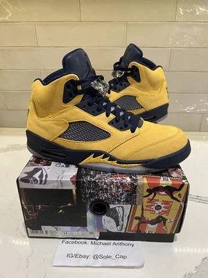 Talla 11 - Air Jordan 5 Retro SP Michigan VNDS OG TODO 100% Auténtico Foto 1 de 4