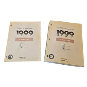 1999 G‑Platform Service Manual Oldsmobile Aurora & Buick Riviera Volumes 1 And 2 - Picture 1 of 7