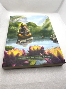 Whispers of Lord Ganesha Journal By Angela Hartfield New - Imagen 1 de 5
