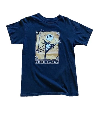 Camiseta Pesadilla Antes De Navidad Jack Esqueleto Para Hombre Pequeña Hueso Papá Gigante Foto 1 de 4