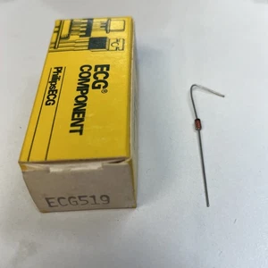 1 Ea ~ ECG519 ~ Philips ~ Si Diode ~ Ultra Fast Switching 100VPRV ~ NTE519 ~ NOS - Picture 1 of 2