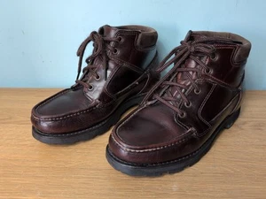 Timberland Men’s Gore Tex Brown Chukka Boots Size Uk 7.5W Hiking-Walking-Vintage - Picture 1 of 21