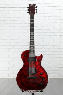 Schecter Solo-II Apocalypse Electric Guitar - Red Reign - Image 1 of 4