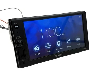 SONY XAV-AX1000 BLUETOOTH CAR AUDIO STEREO APPLE ANDROID PLAY RADIO USB TESTED - Image 1 of 4